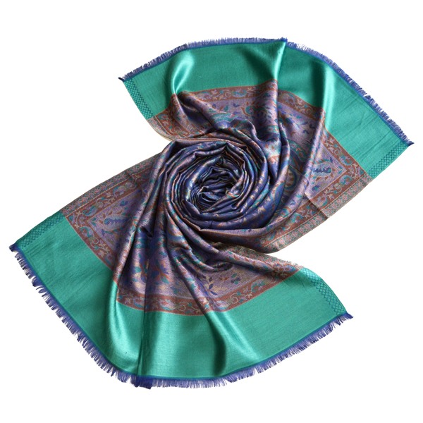Pastel green modal scarf made in india