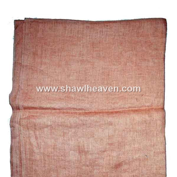 light brown linen scarf for men & women