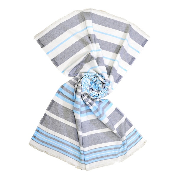 pure cotton scarf made by tri star overseas - indian scarf manufacturer