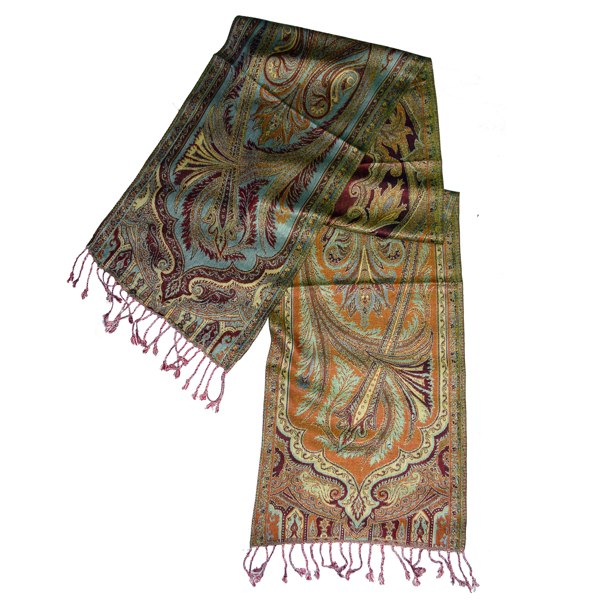 indian muffler, neck scarf/wrap in pure viscose