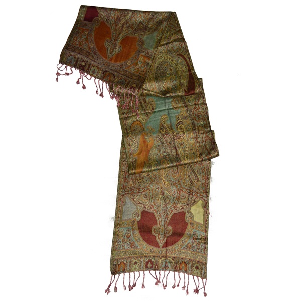 indian muffler, neck scarf/wrap in pure viscose